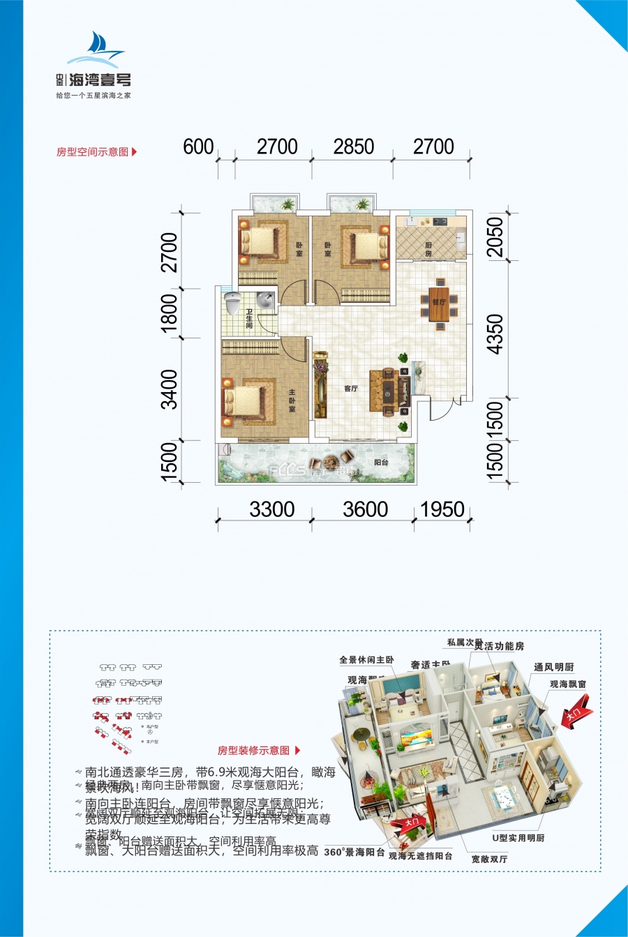 中金·海湾壹号楼盘户型图2