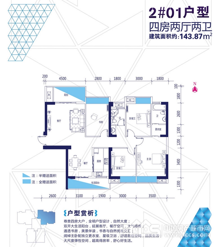 隆鑫国际商业广场楼盘户型图1