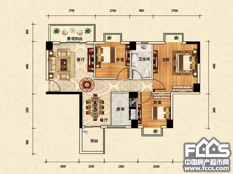 阳光西海岸楼盘户型图1